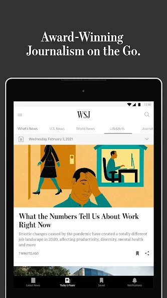The Wall Street Journal. app screenshot 7