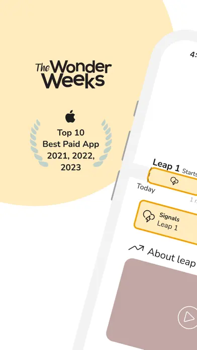 The Wonder Weeks app screenshot 1