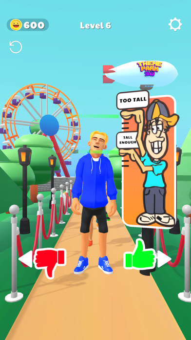 Theme Park Fun 3D! app screenshot 4