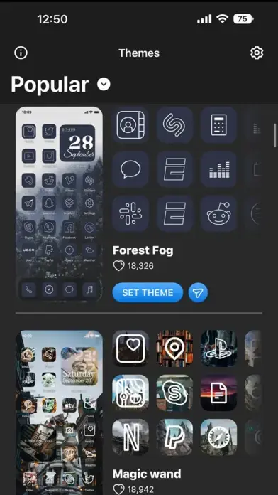 Themepack – App Icons, Widgets app screenshot 5