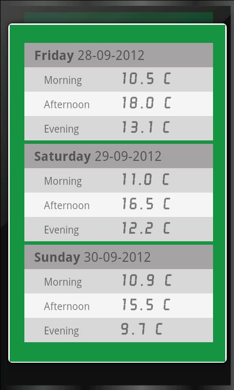 Thermometer Free app screenshot 2