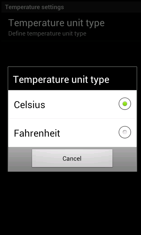 Thermometer Free app screenshot 3