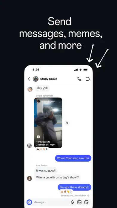 Threads app screenshot 4