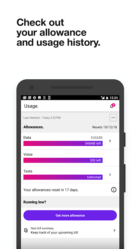 Three app screenshot 1