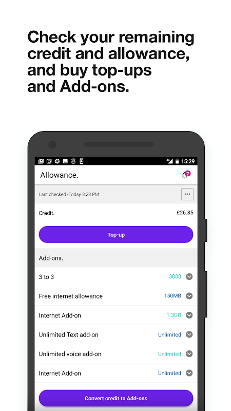 Three app screenshot 3