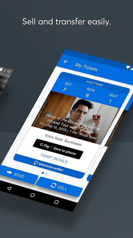 Ticketmaster-Buy, Sell Tickets app screenshot 5