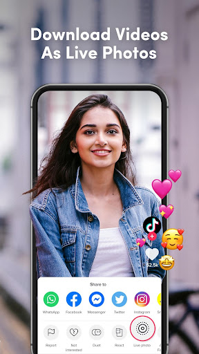 TickTock-TikTok Live Wallpaper app screenshot 3