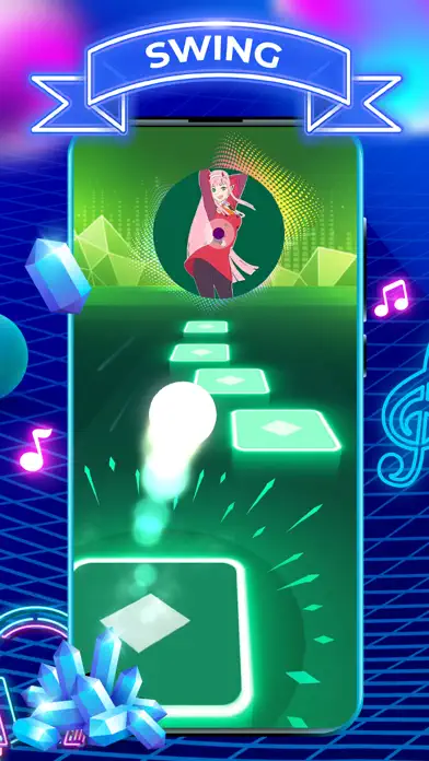 Tiles Hop: EDM Rush! app screenshot 2