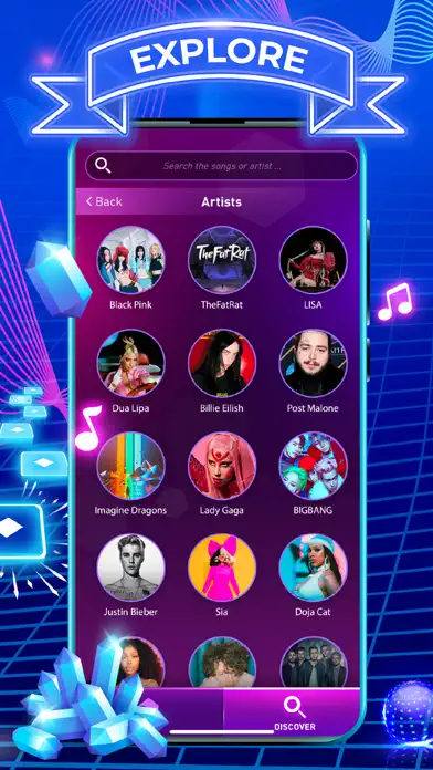 Tiles Hop: EDM Rush! app screenshot 4