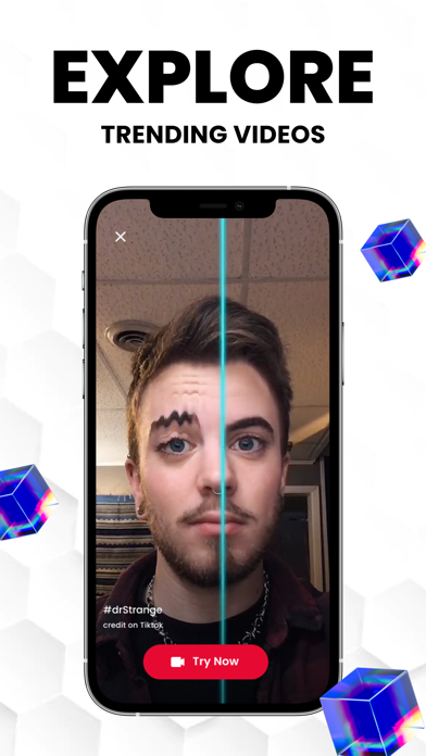 TIME WARP SCAN: Face Scanner app screenshot 1