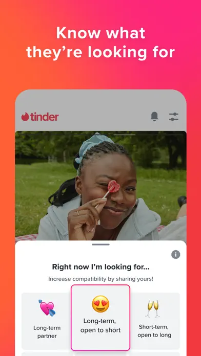 Tinder: Dating app. Meet. Chat app screenshot 4