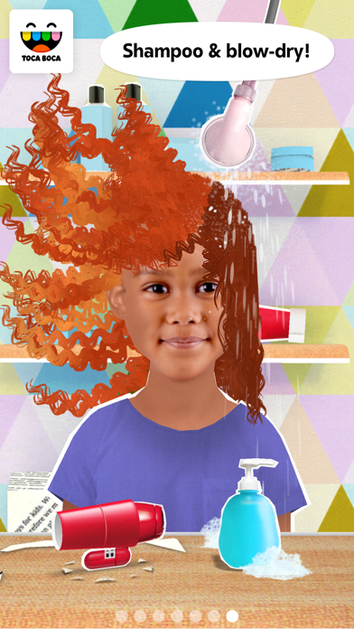 Toca Hair Salon Me app screenshot 3