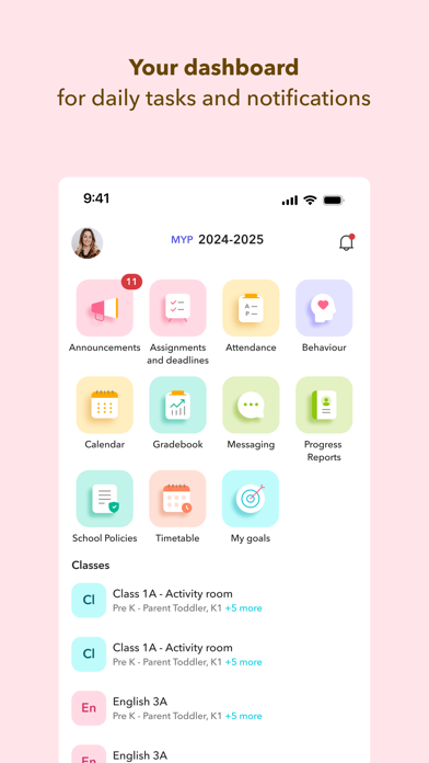 Toddle Student app screenshot 2