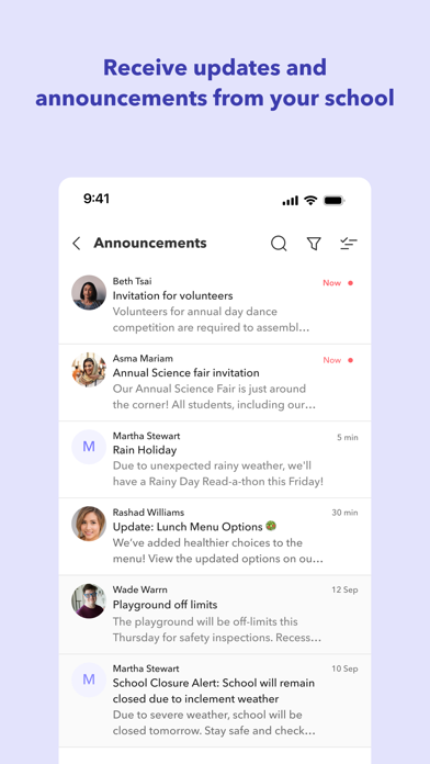 Toddle Student app screenshot 5