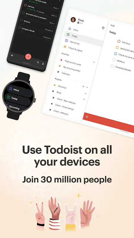 Todoist: to-do list & planner app screenshot 3