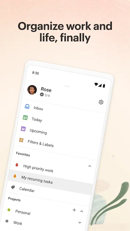 Todoist: to-do list & planner app screenshot 7