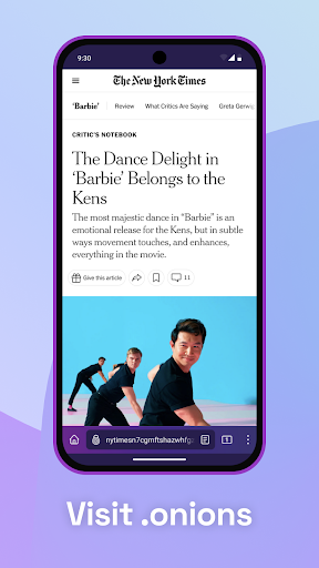 Tor Browser app screenshot 3