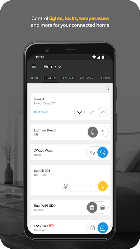 Total Connect 2.0 app screenshot 4