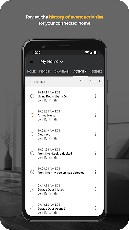 Total Connect 2.0 app screenshot 6