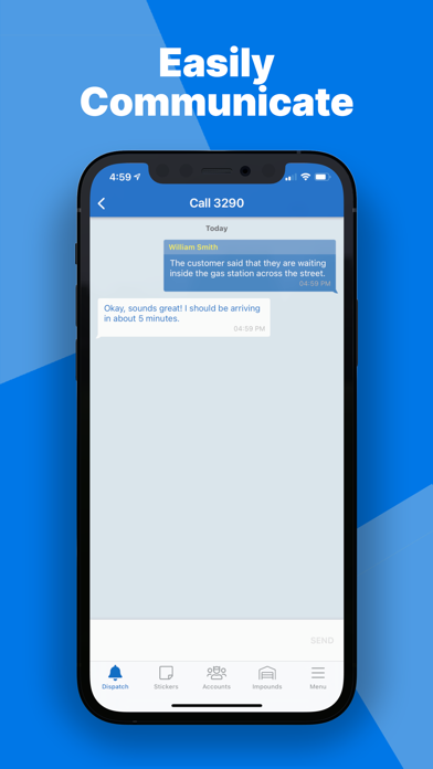 Towbook app screenshot 7