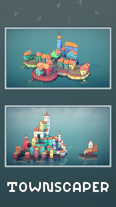 Townscaper app screenshot 1