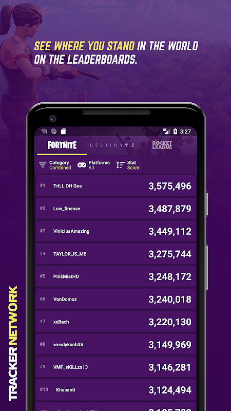 Tracker Network Stats app screenshot 3