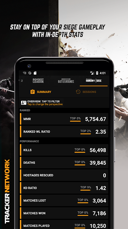 Tracker Network Stats app screenshot 5
