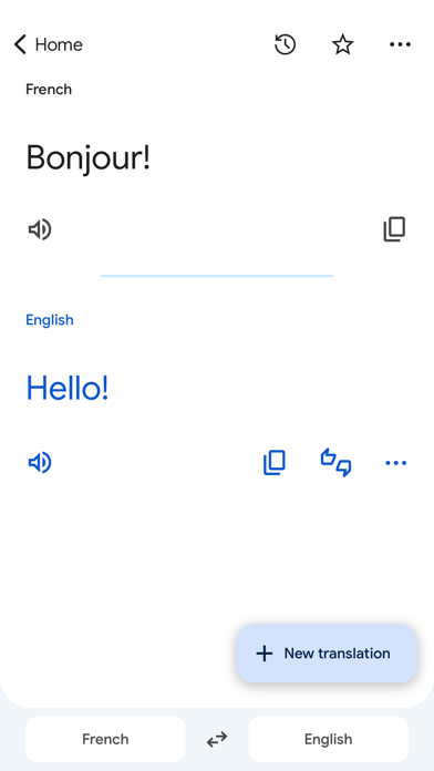 Translate app screenshot 3