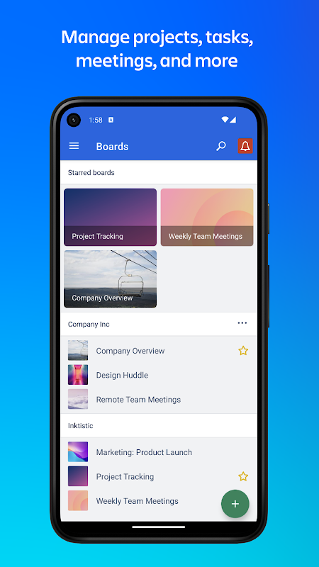 Trello: Manage Team Projects app screenshot 1