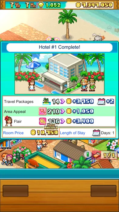 Tropical Resort Story app screenshot 2