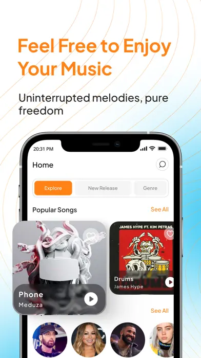 Tubidy app screenshot 1