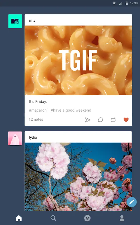 Tumblr—Fandom, Art, Chaos app screenshot 1