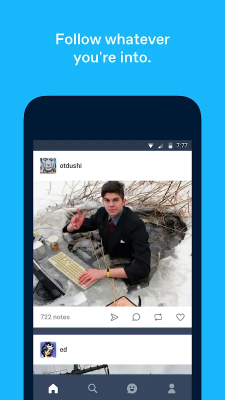 Tumblr—Fandom, Art, Chaos app screenshot 2