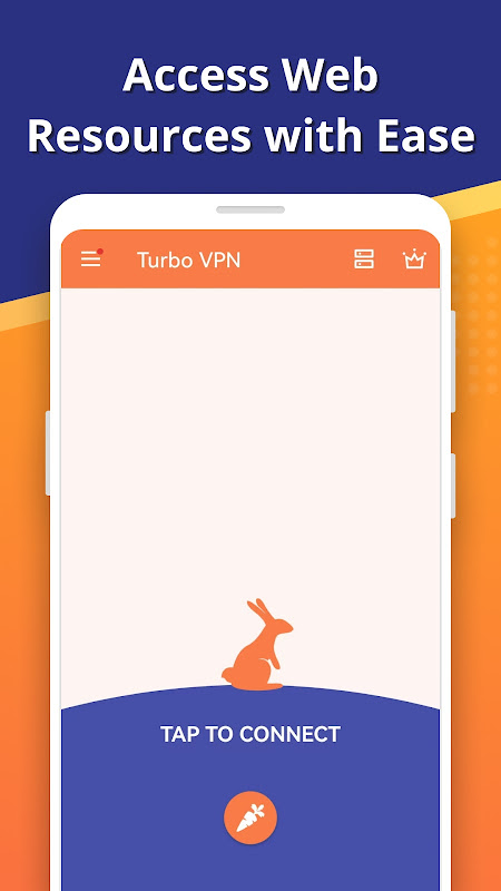 Turbo VPN – Secure VPN Proxy app screenshot 1