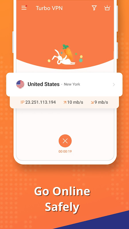 Turbo VPN – Secure VPN Proxy app screenshot 4