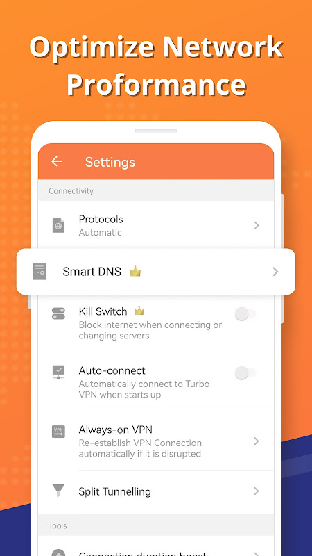 Turbo VPN – Secure VPN Proxy app screenshot 5