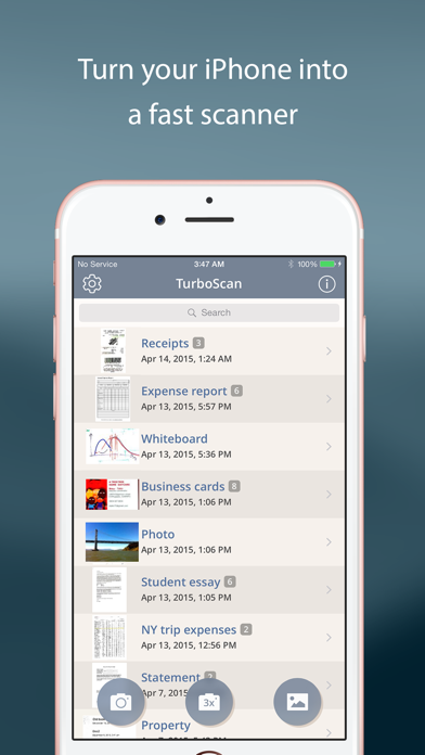 TurboScan™ Pro: PDF scanner app screenshot 1