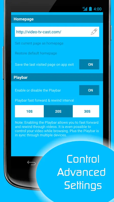 TV Cast Pro for Android TV app screenshot 4