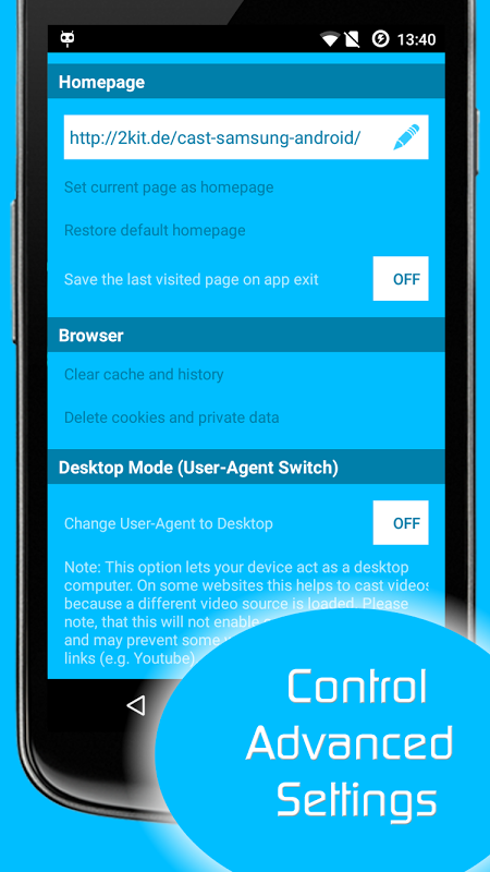 TV Cast Pro for LG webOS app screenshot 2