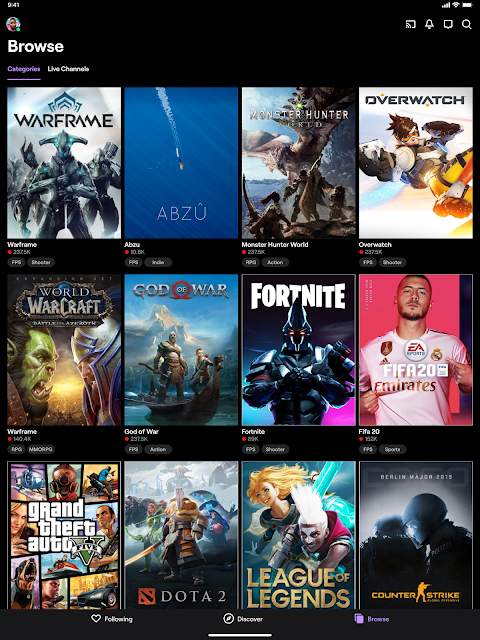 Twitch: Live Game Streaming app screenshot 1