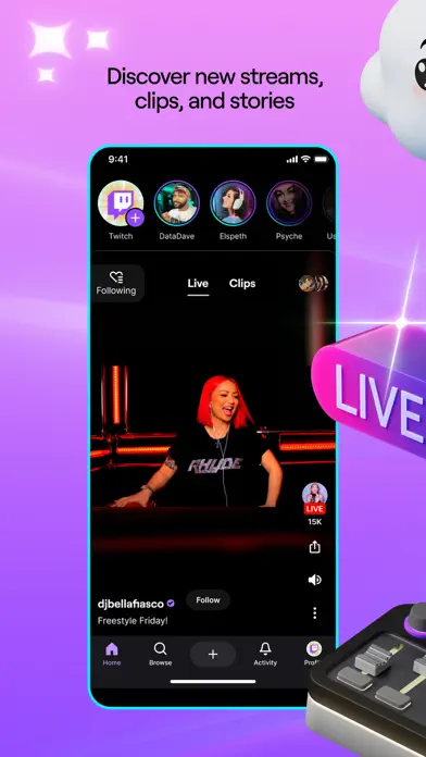 Twitch: Live Streaming app screenshot 1