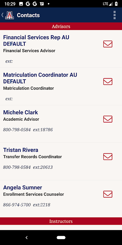 UAGC Talon Mobile app screenshot 3