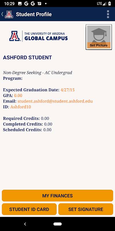 UAGC Talon Mobile app screenshot 6