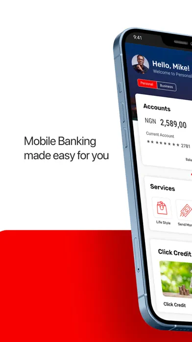 UBA Mobile Banking app screenshot 1