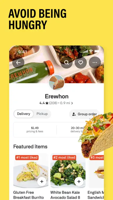 Uber Eats: Food Delivery app screenshot 3