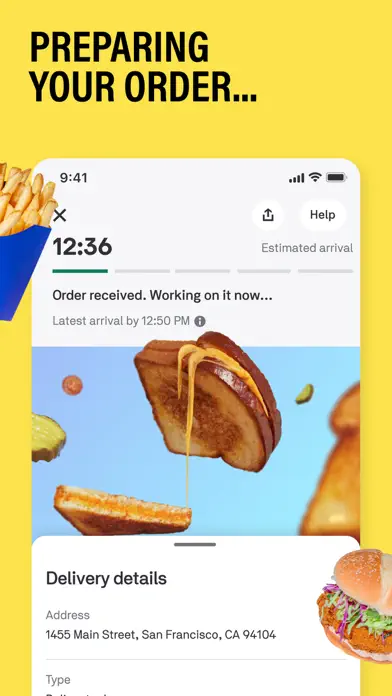 Uber Eats: Food Delivery app screenshot 5