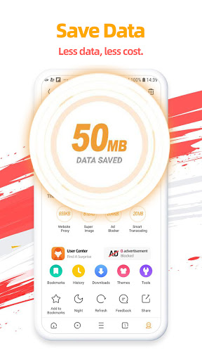 UC Browser app screenshot 4