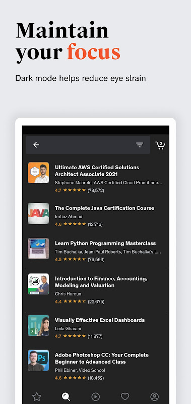 Udemy – Online Courses app screenshot 4