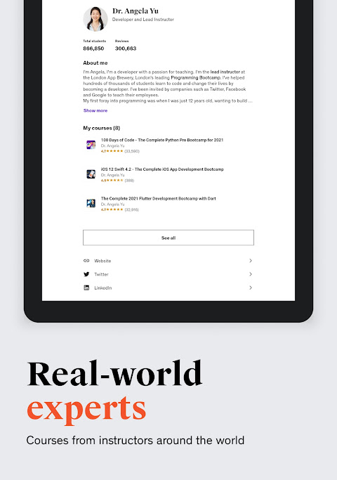 Udemy – Online Courses app screenshot 6