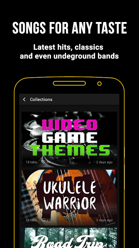 Ultimate Guitar: Chords & Tabs app screenshot 3